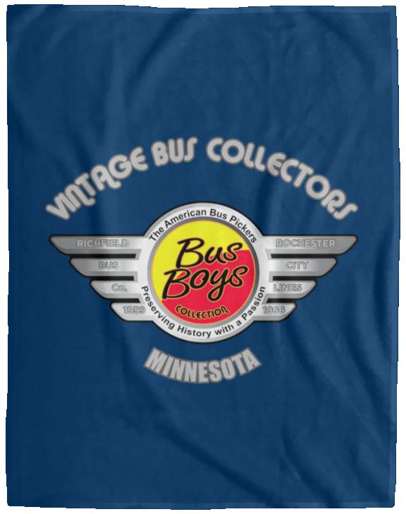 Busboys Logo - 1.v3 VPL Cozy Plush Fleece Blanket - 60x80 - Image 9