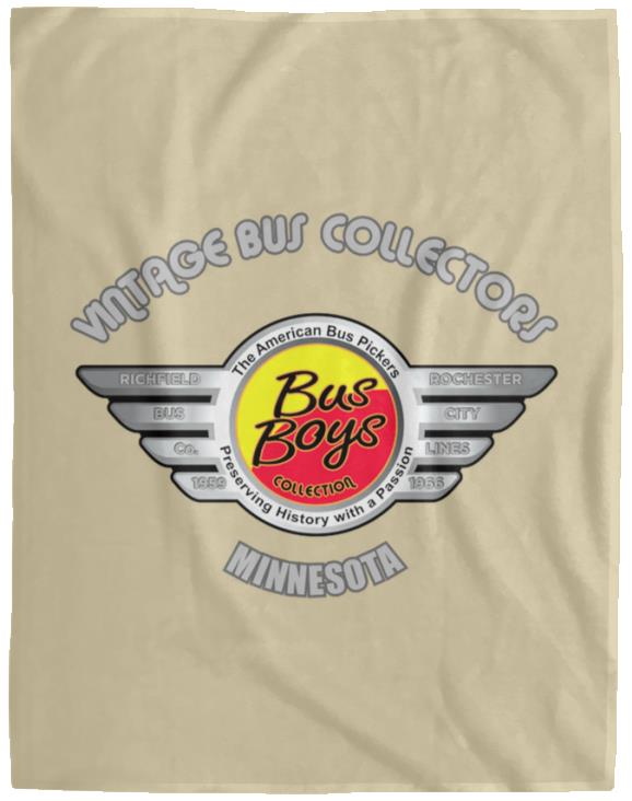 Busboys Logo - 1.v3 VPL Cozy Plush Fleece Blanket - 60x80 - Image 10