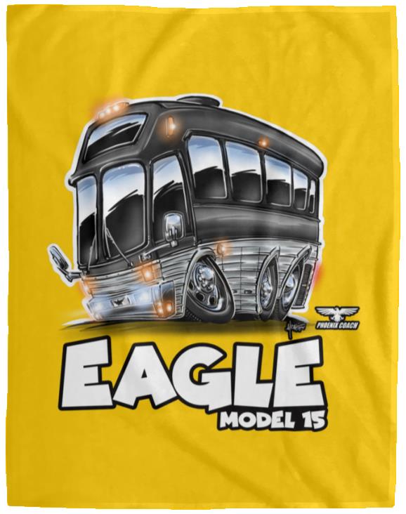 Tooned Eagle Model 15 VPL Cozy Plush Fleece Blanket - 60x80 - Image 2
