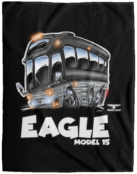 Tooned Eagle Model 15 VPL Cozy Plush Fleece Blanket - 60x80 - Image 3