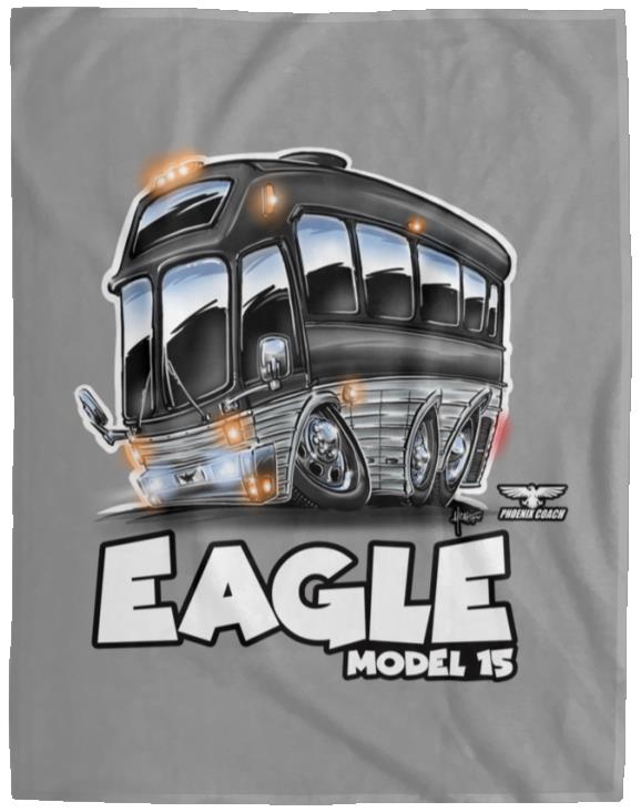 Tooned Eagle Model 15 VPL Cozy Plush Fleece Blanket - 60x80 - Image 8