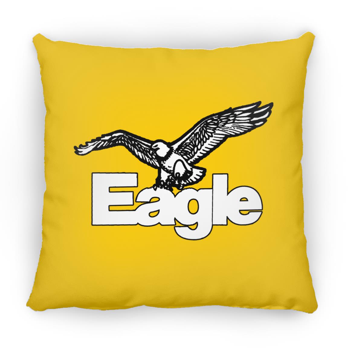 Retro Eagle ZP14 Small Square Pillow - Image 2