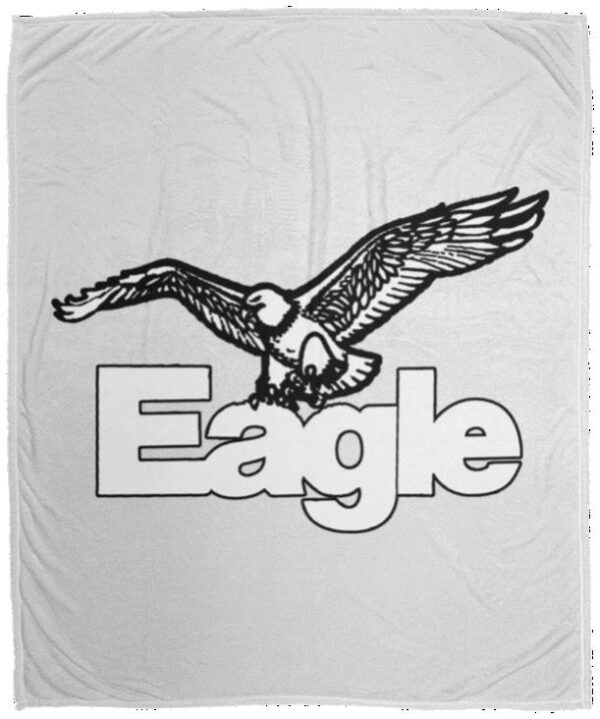 Retro Eagle VPM Cozy Plush Fleece Blanket - 50x60