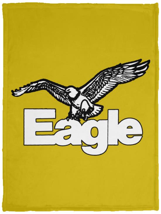 Retro Eagle VPS Cozy Plush Fleece Blanket - 30x40 - Image 12
