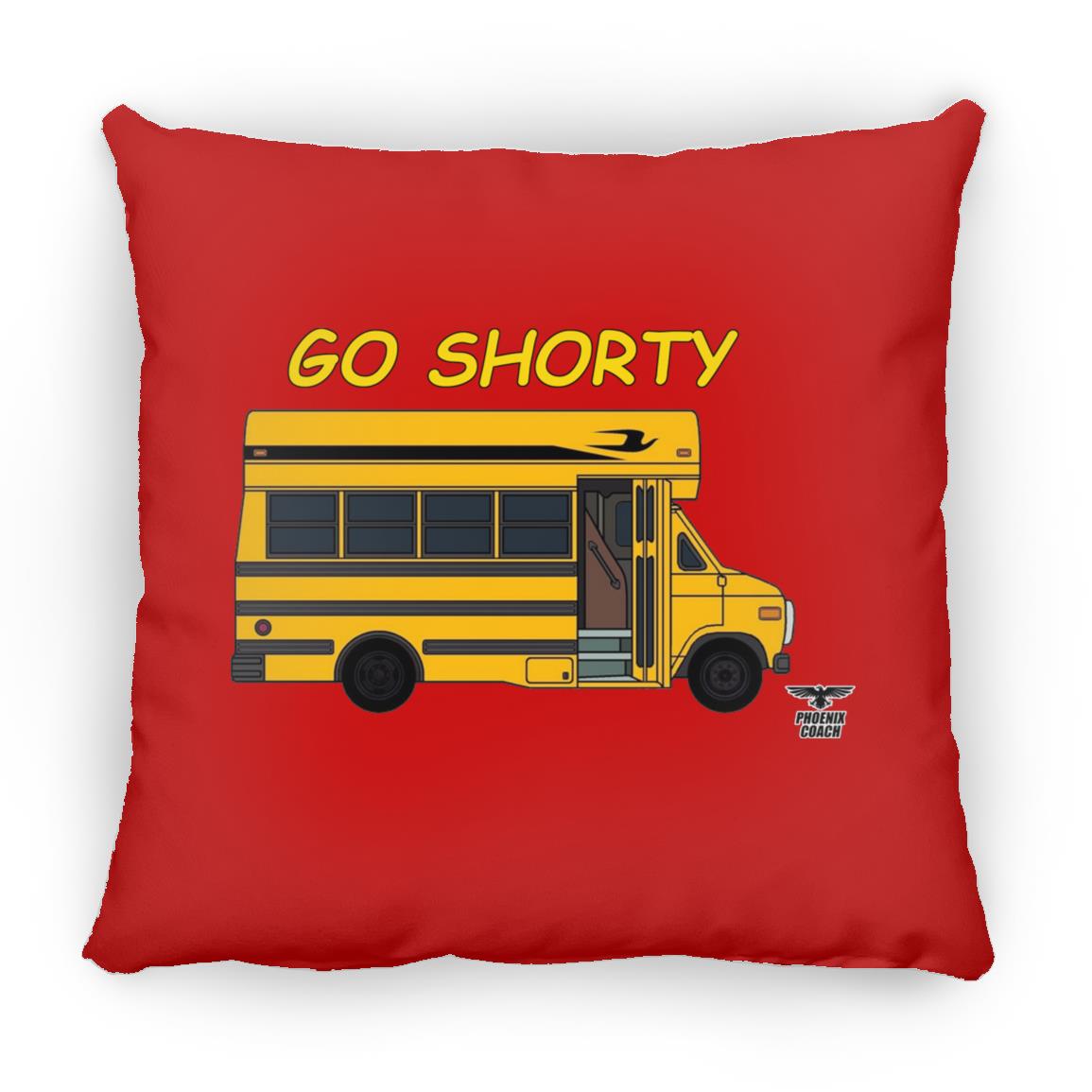 Go Shorty Skoolie ZP14 Small Square Pillow - Image 18