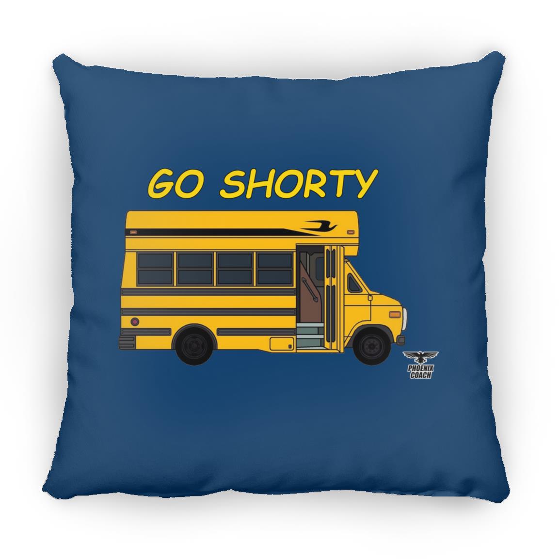 Go Shorty Skoolie ZP14 Small Square Pillow - Image 19