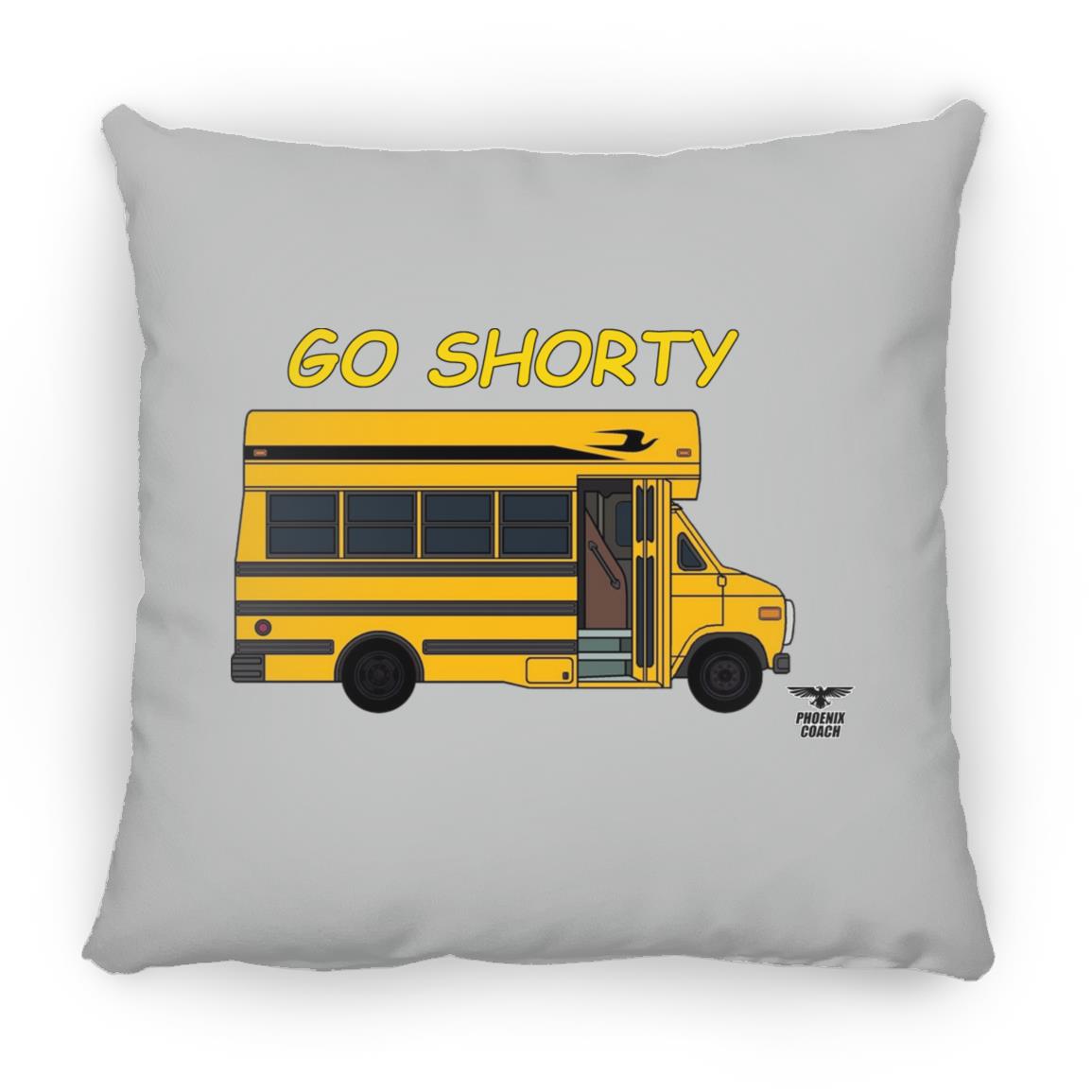 Go Shorty Skoolie ZP14 Small Square Pillow - Image 20