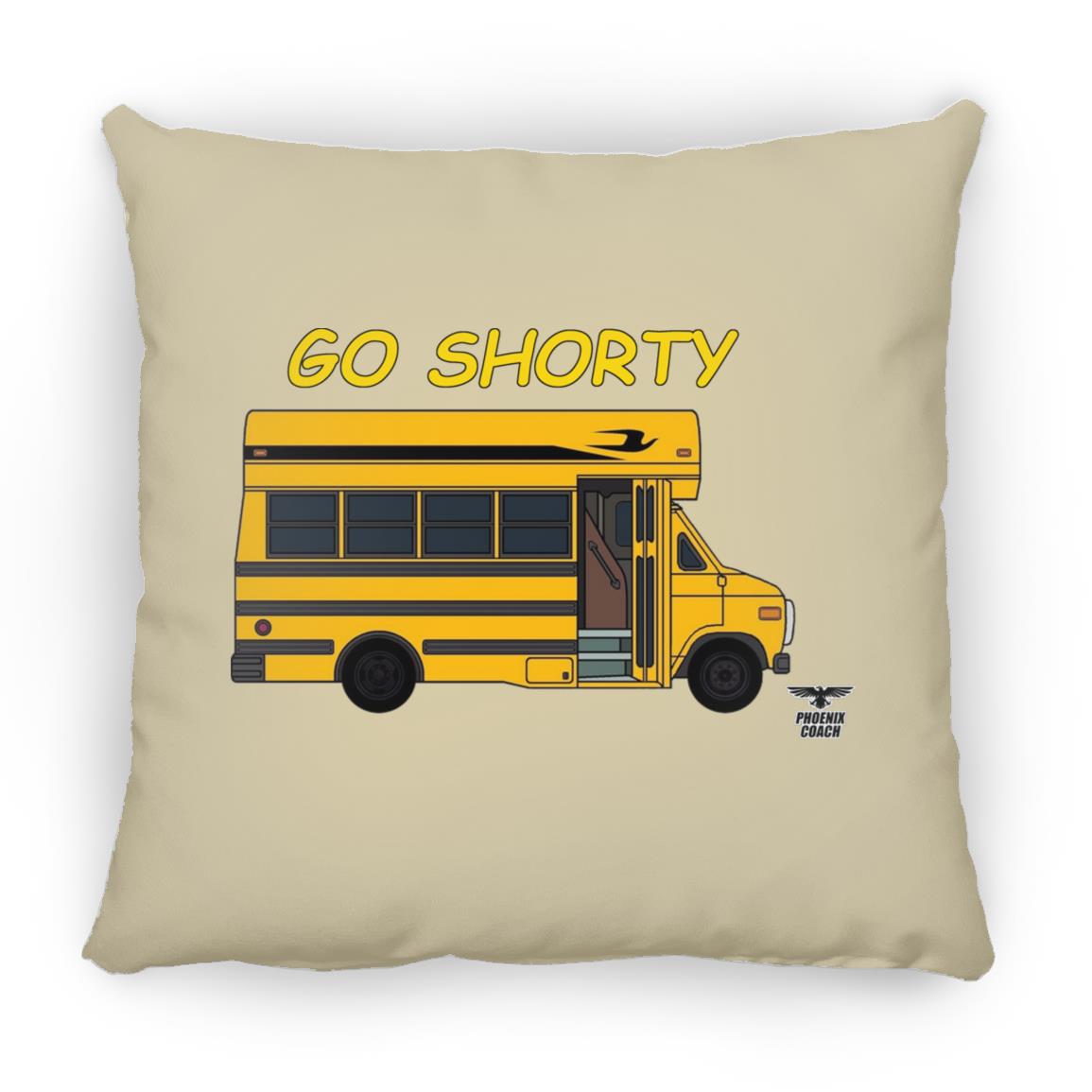 Go Shorty Skoolie ZP14 Small Square Pillow - Image 21
