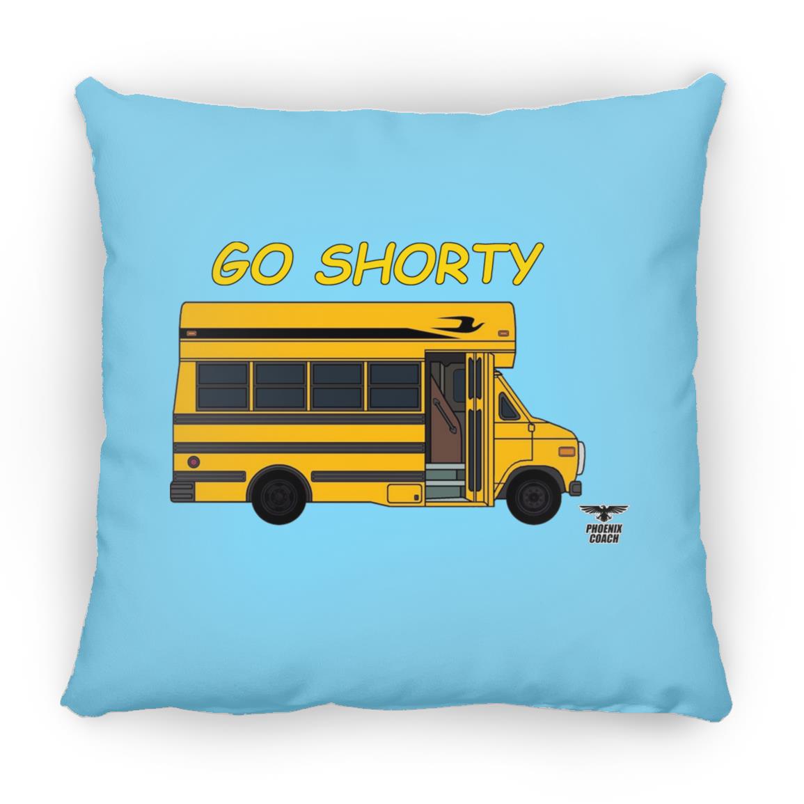 Go Shorty Skoolie ZP14 Small Square Pillow - Image 6