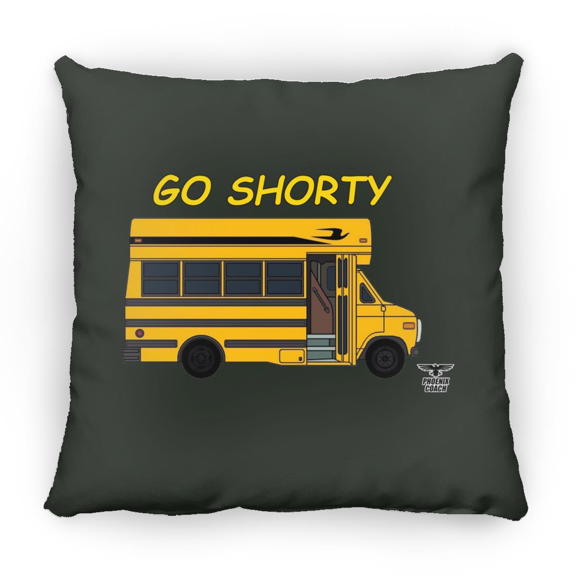 Go Shorty Skoolie ZP14 Small Square Pillow - Image 7