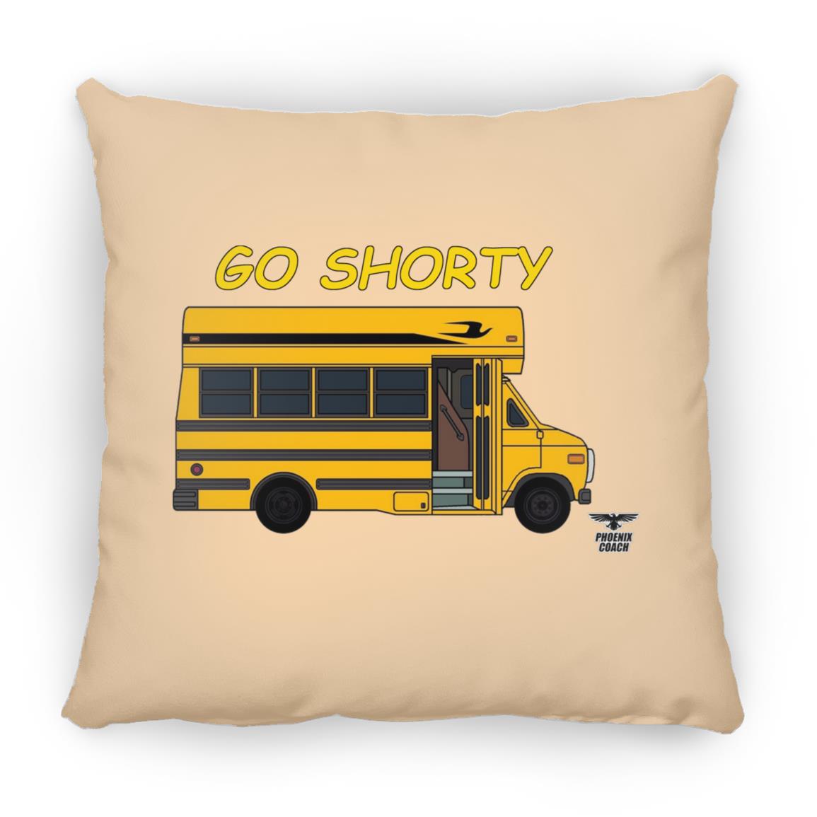 Go Shorty Skoolie ZP14 Small Square Pillow - Image 24