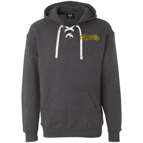 Skoolie Graphic JA8830 Heavyweight Sport Lace Hoodie - Image 2