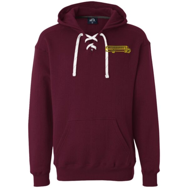 Skoolie Graphic JA8830 Heavyweight Sport Lace Hoodie - Image 3