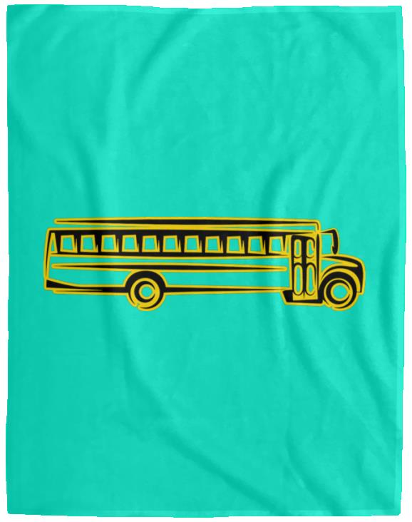 Skoolie Graphic VPL Cozy Plush Fleece Blanket - 60x80 - Image 18