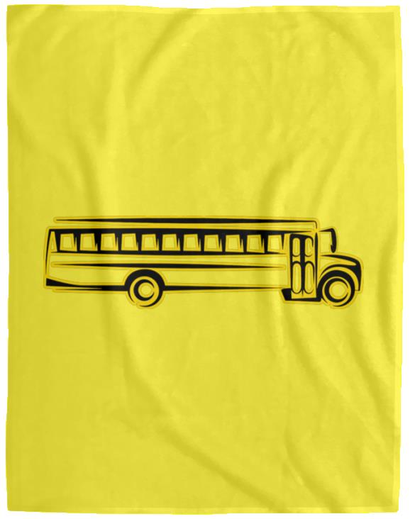 Skoolie Graphic VPL Cozy Plush Fleece Blanket - 60x80 - Image 20