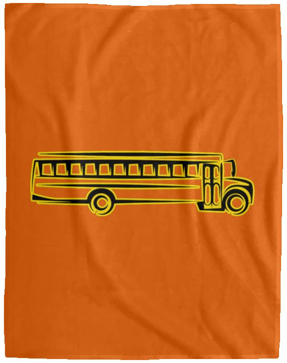 Skoolie Graphic VPL Cozy Plush Fleece Blanket - 60x80 - Image 5