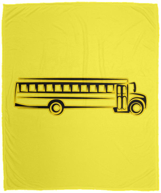Skoolie Graphic VPM Cozy Plush Fleece Blanket - 50x60 - Image 20