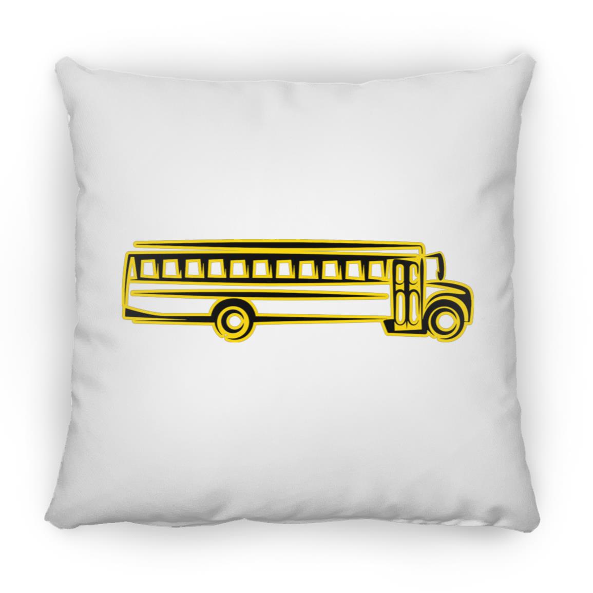 Skoolie Graphic ZP16 Medium Square Pillow