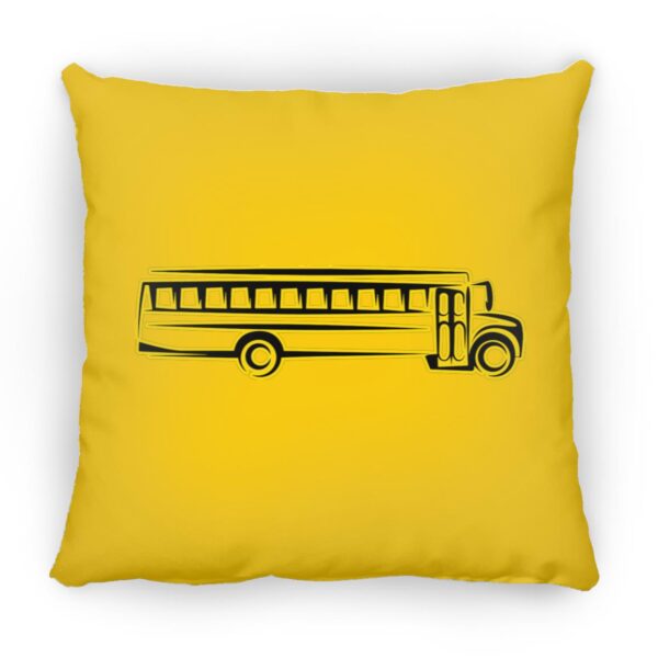 Skoolie Graphic ZP16 Medium Square Pillow - Image 2