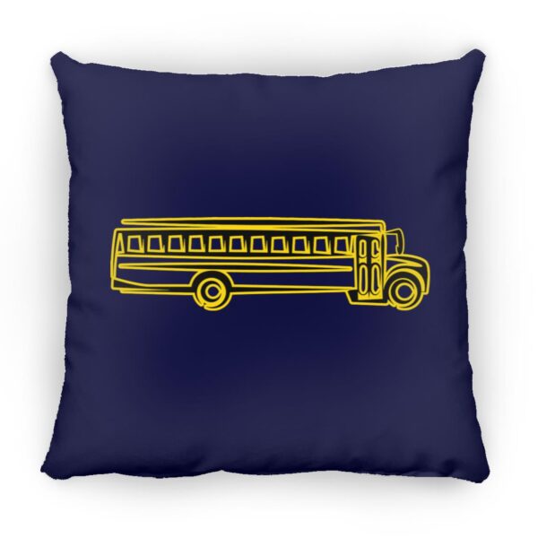 Skoolie Graphic ZP16 Medium Square Pillow - Image 13
