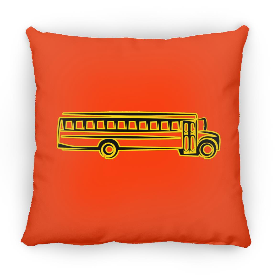 Skoolie Graphic ZP16 Medium Square Pillow - Image 15
