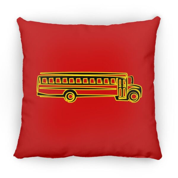 Skoolie Graphic ZP16 Medium Square Pillow - Image 18
