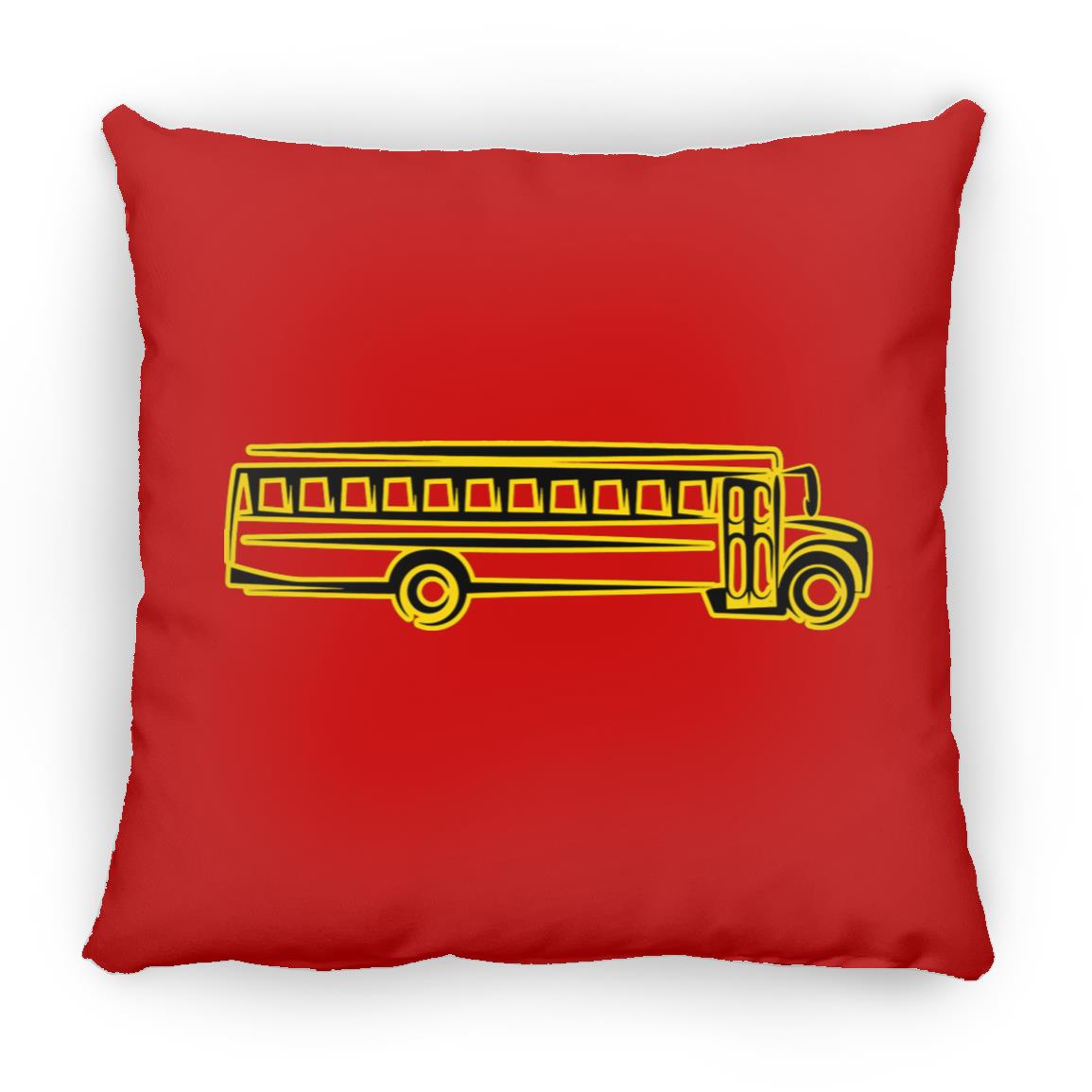 Skoolie Graphic ZP16 Medium Square Pillow - Image 18