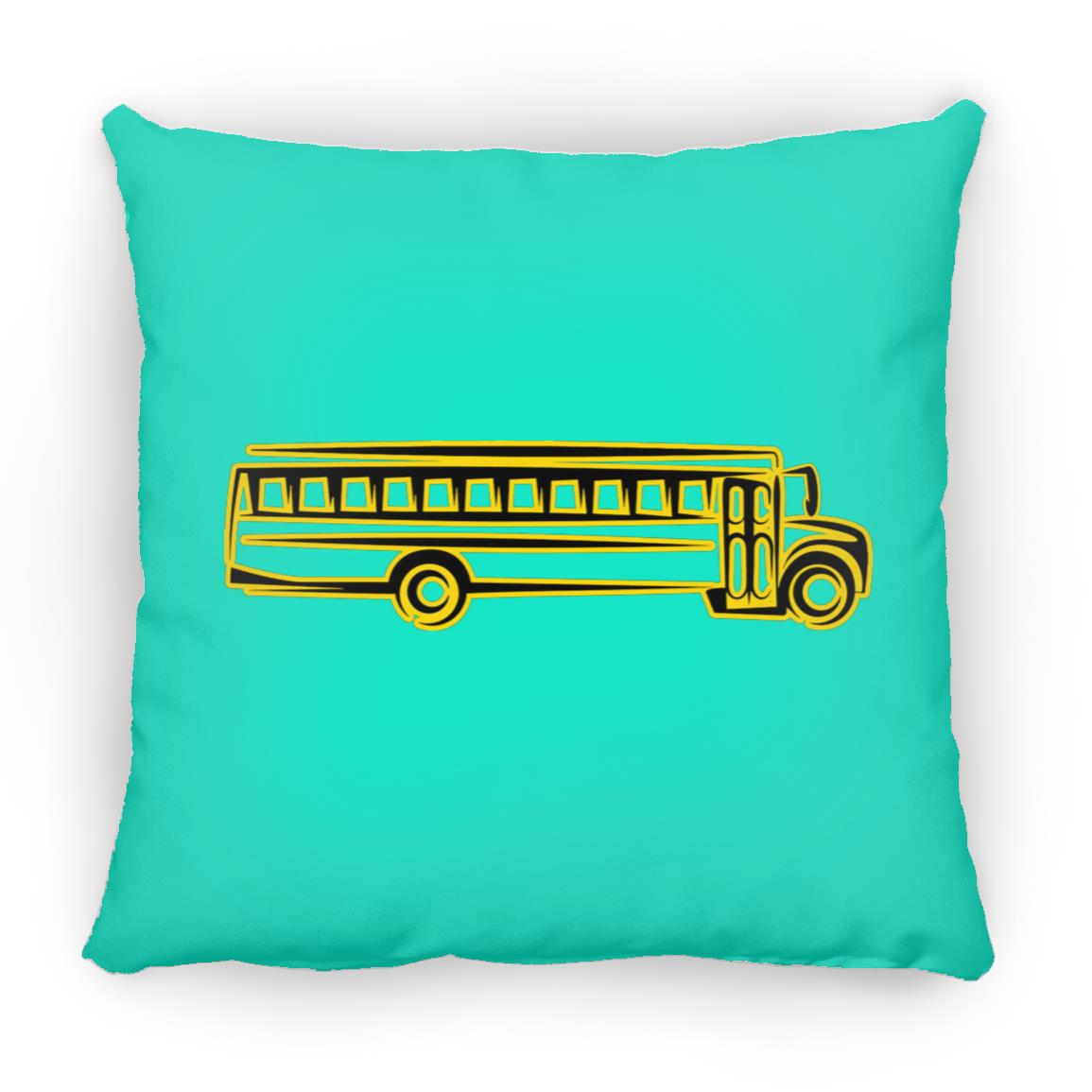 Skoolie Graphic ZP16 Medium Square Pillow - Image 22