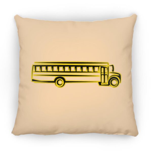 Skoolie Graphic ZP16 Medium Square Pillow - Image 24