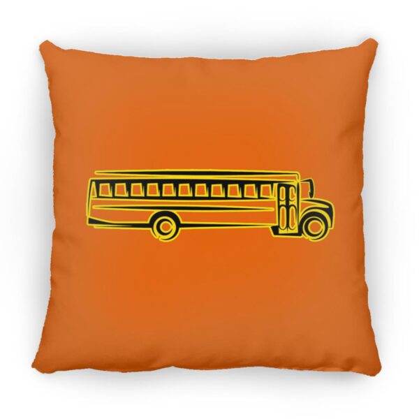 Skoolie Graphic ZP16 Medium Square Pillow - Image 5
