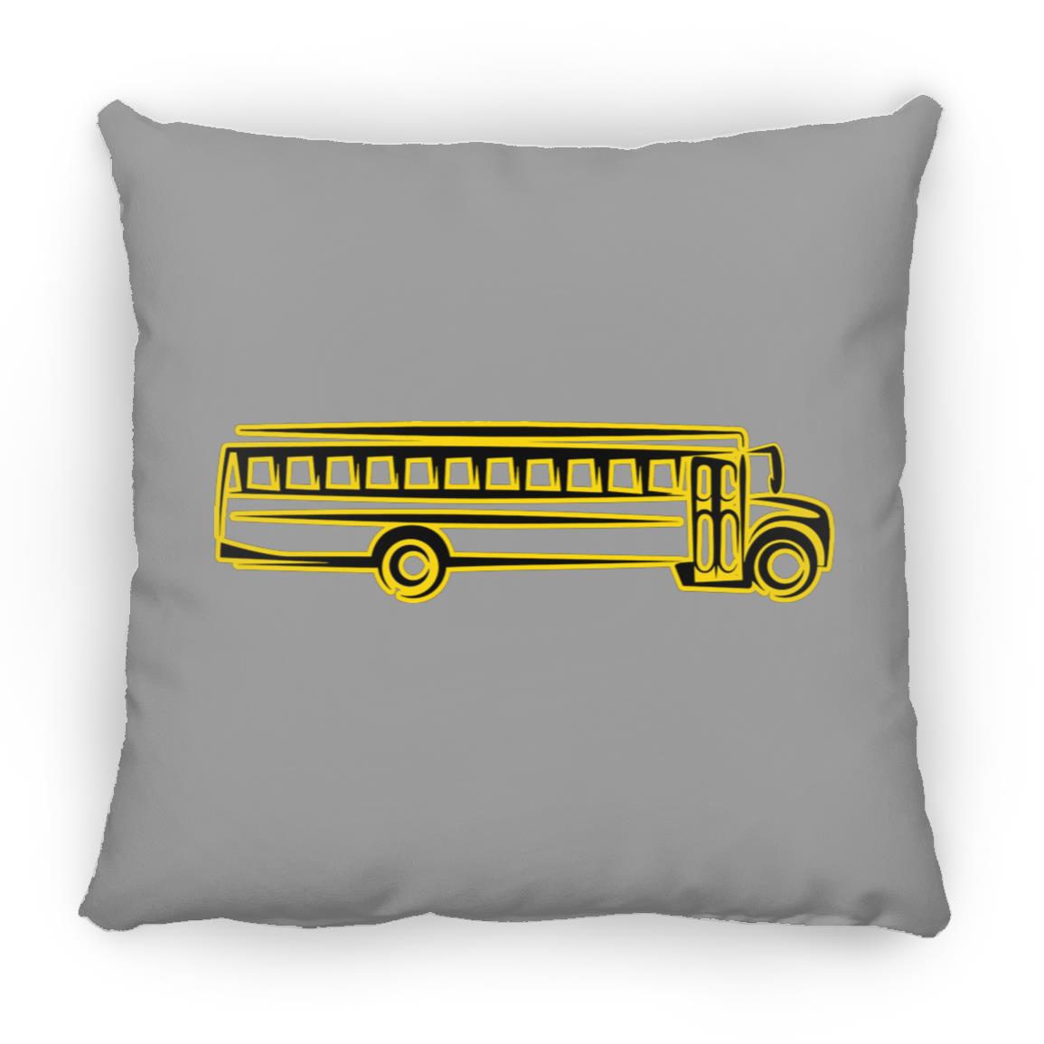 Skoolie Graphic ZP16 Medium Square Pillow - Image 9