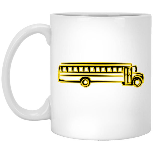 Skoolie Graphic XP8434 11 oz. White Mug