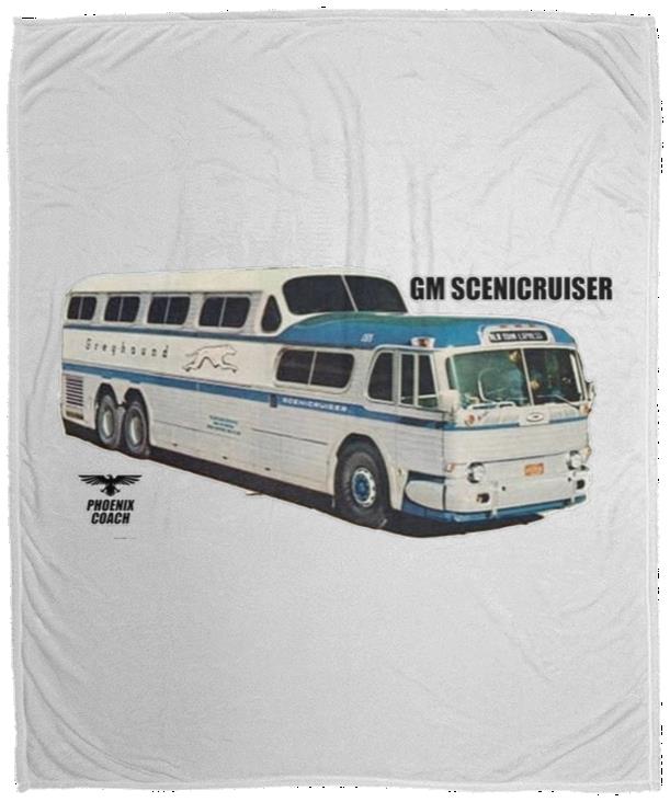 Scenicruiser VPM Cozy Plush Fleece Blanket - 50x60