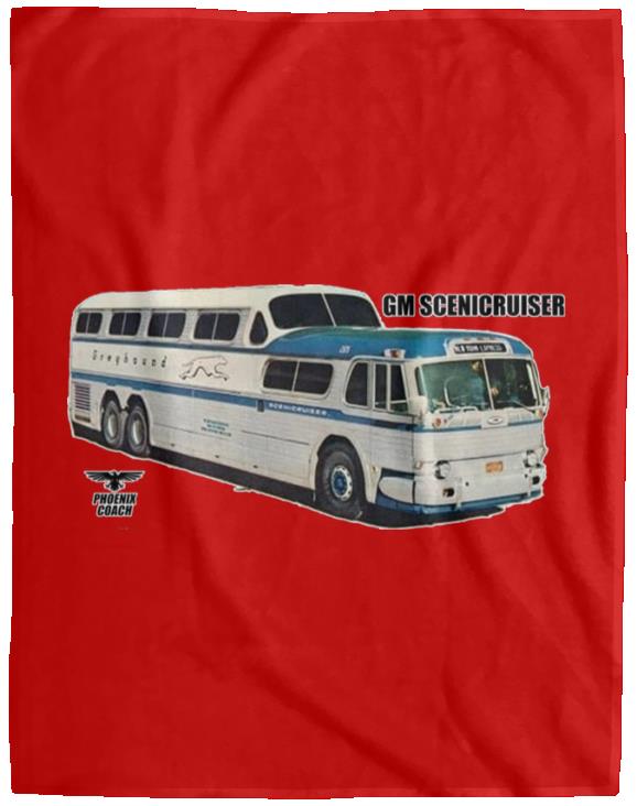 Scenicruiser VPL Cozy Plush Fleece Blanket - 60x80 - Image 4