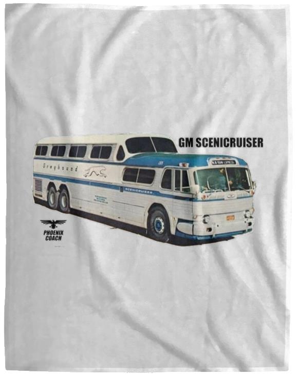 Scenicruiser VPL Cozy Plush Fleece Blanket - 60x80