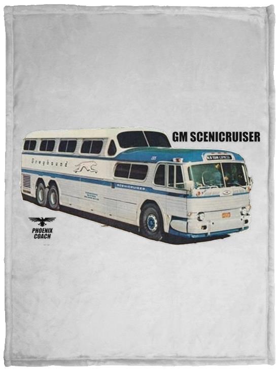 Scenicruiser VPS Cozy Plush Fleece Blanket - 30x40