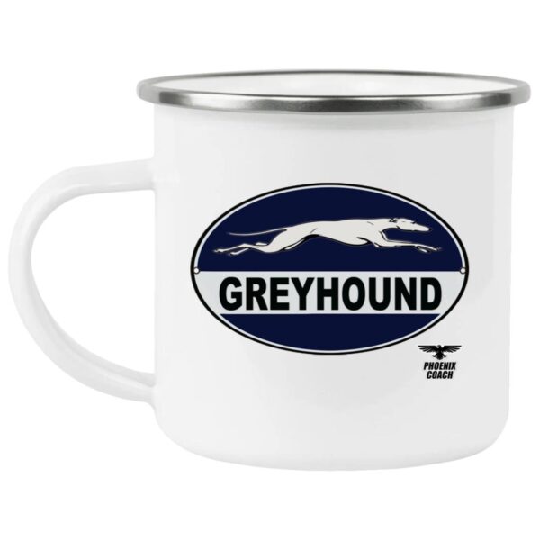 Classic Greyhound 21271 Enamel Camping Mug