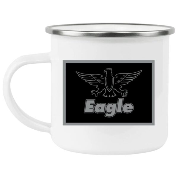 Eagle Flag GreyBlack.v3 21271 Enamel Camping Mug