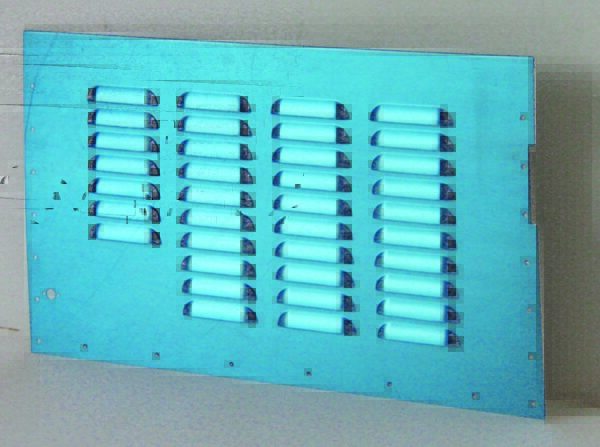 3R-31-306L - MCI - PANEL - RH REAR ENGINE DOOR UPPER LOUVERED